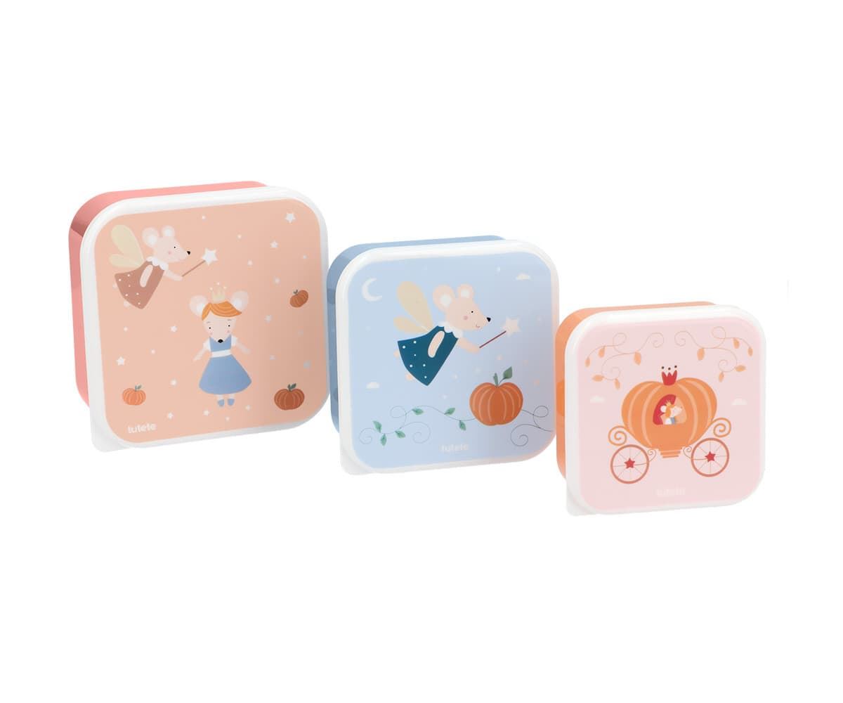 3 Cajas Almuerzo Mouse Fairies - Imagen 1