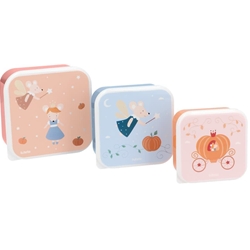 3 Cajas Almuerzo Mouse Fairies - Imagen 1