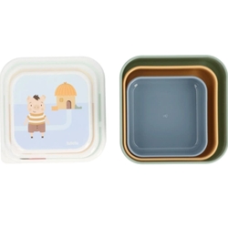 3 Cajas Almuerzo The Three Little Pigs - Imagen 2