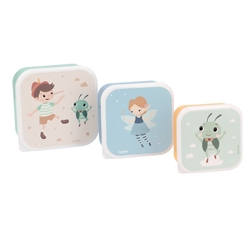 3 Cajas Almuerzo the Wooden Boy - Imagen 1