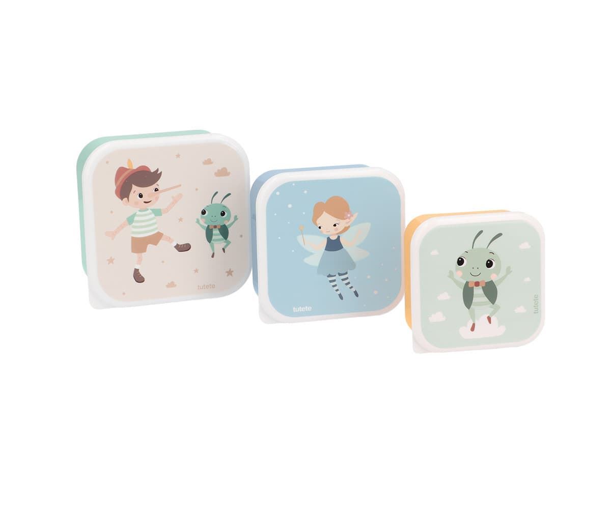 3 Cajas Almuerzo the Wooden Boy - Imagen 2