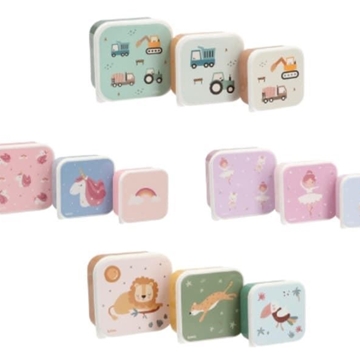 3 Cajas Almuerzo Tutete - Imagen 1