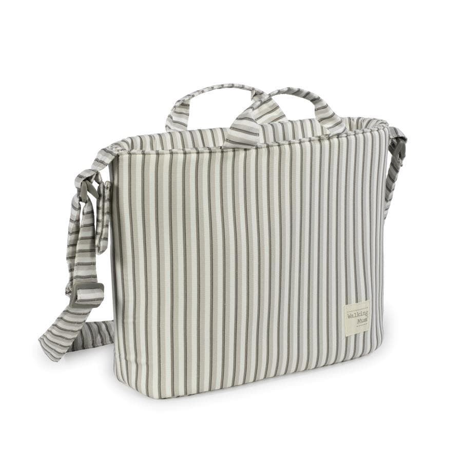 Arrullo/Manta + Bolsa Crossbody Botton Rayas - Imagen 4