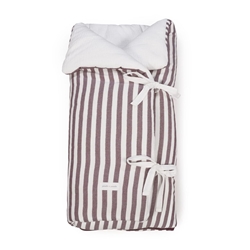 Arrullo/Manta Cherry Rayas - Imagen 1