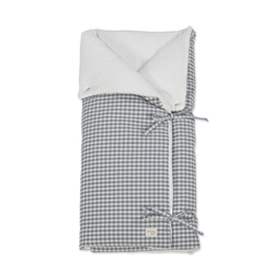 Arrullo/Manta Praliné Vichy Matcha - Imagen 1