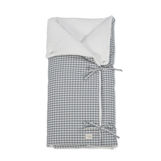 Arrullo/Manta Praliné Vichy Matcha - Imagen 1