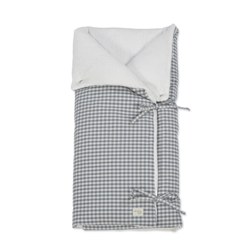 Arrullo/Manta Praliné Vichy Matcha - Imagen 1