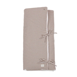 Arrullo/Manta Praliné Vichy Moka - Imagen 2