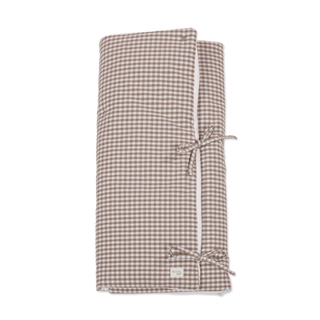 Arrullo/Manta Praliné Vichy Moka - Imagen 2