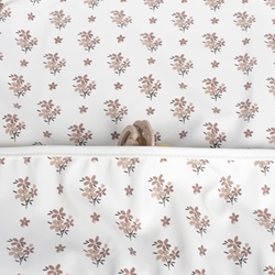 Babero con Mangas Botton Flores - Imagen 2