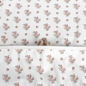 Babero con Mangas Botton Flores - Imagen 2