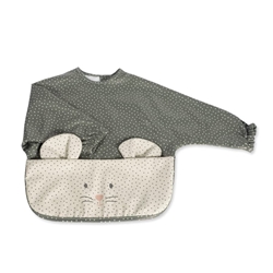 Babero con Mangas Poppy Topito Musgo - Imagen 1