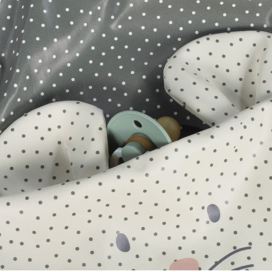 Babero con Mangas Poppy Topito Musgo - Imagen 4