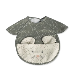 Babero Poppy Topito Musgo - Imagen 1