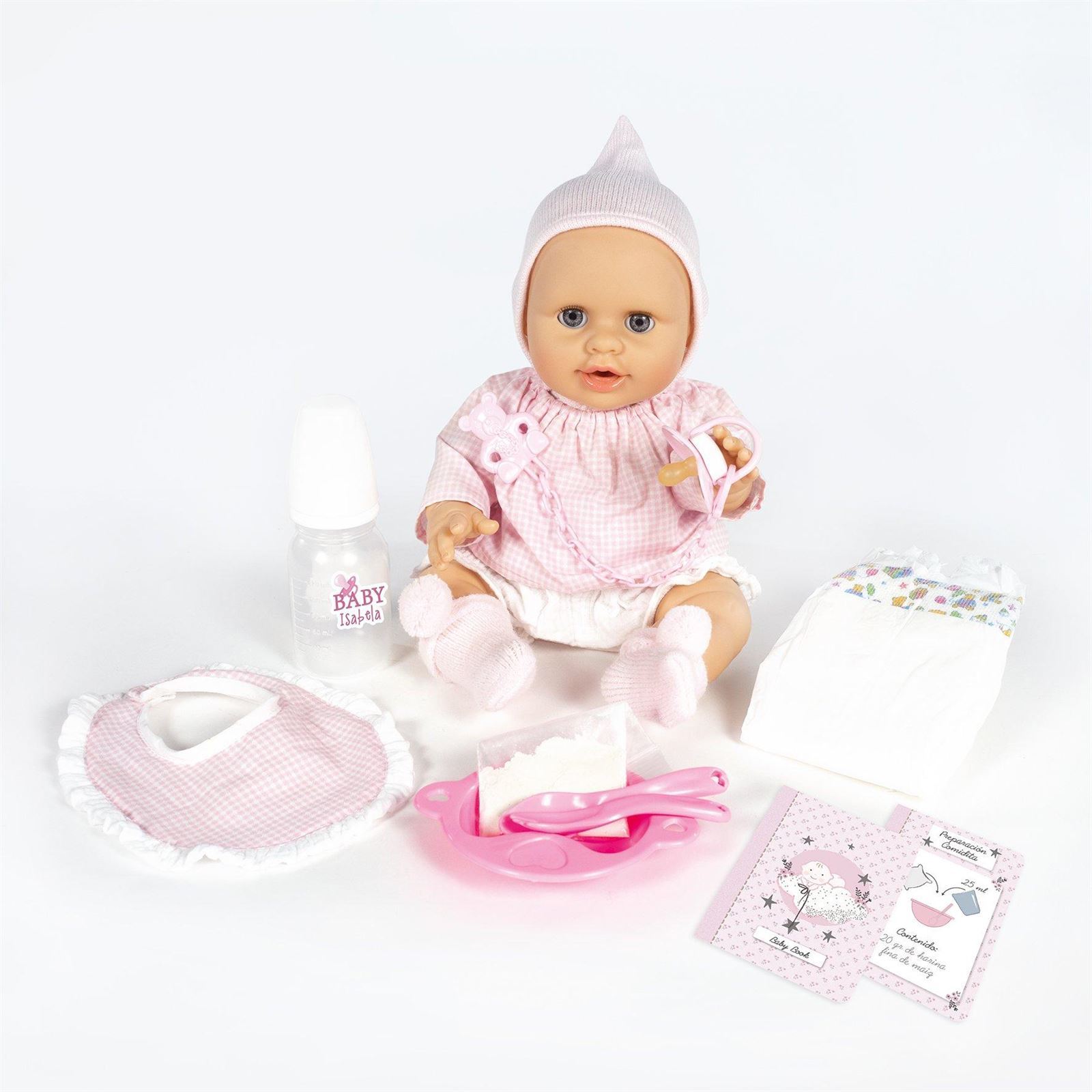 Baby Isabela Interactiva con Gorro - Imagen 1