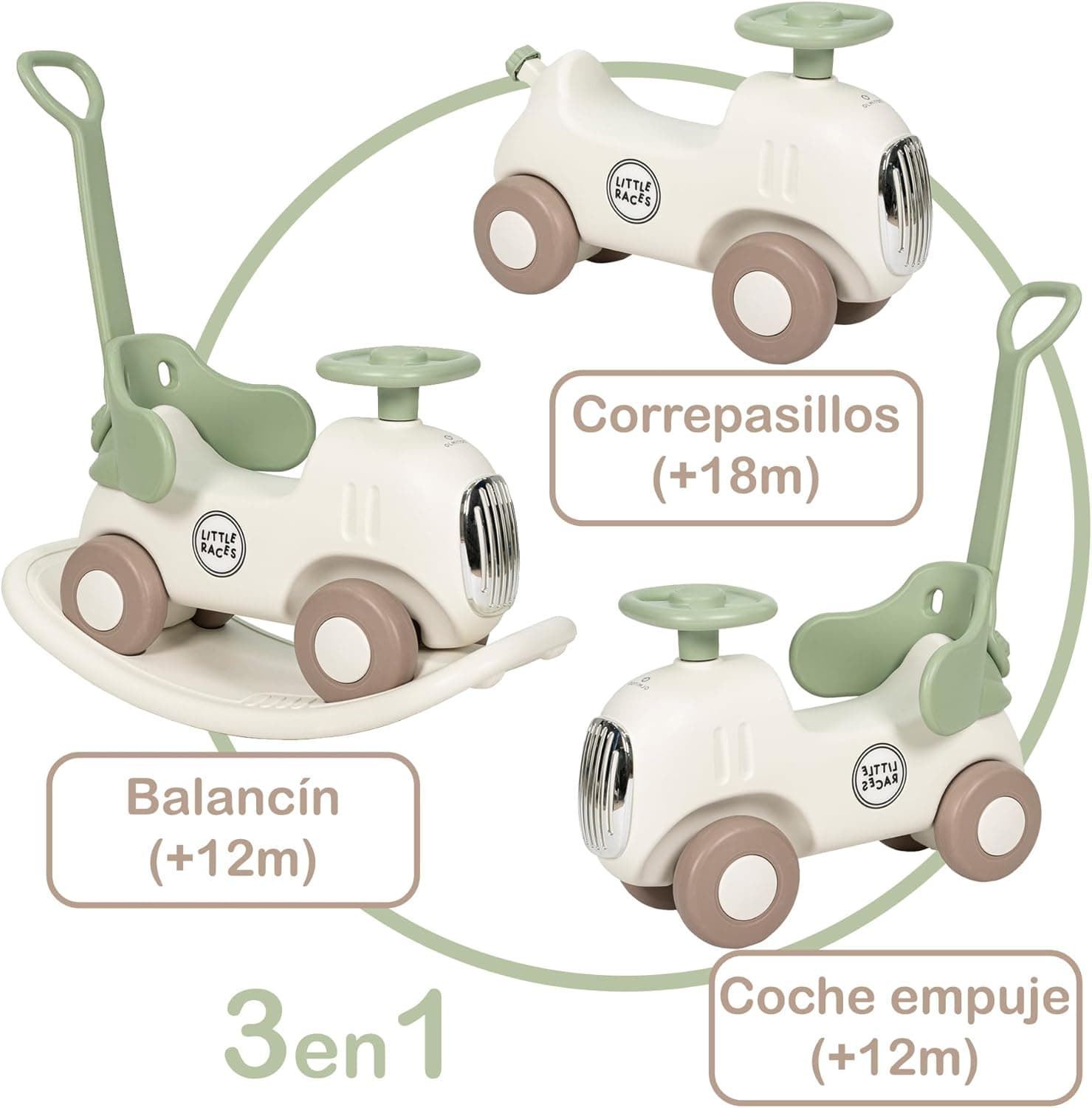BALANCIN CORREPASILLOS 3 EN 1 OLMITOS - Imagen 2