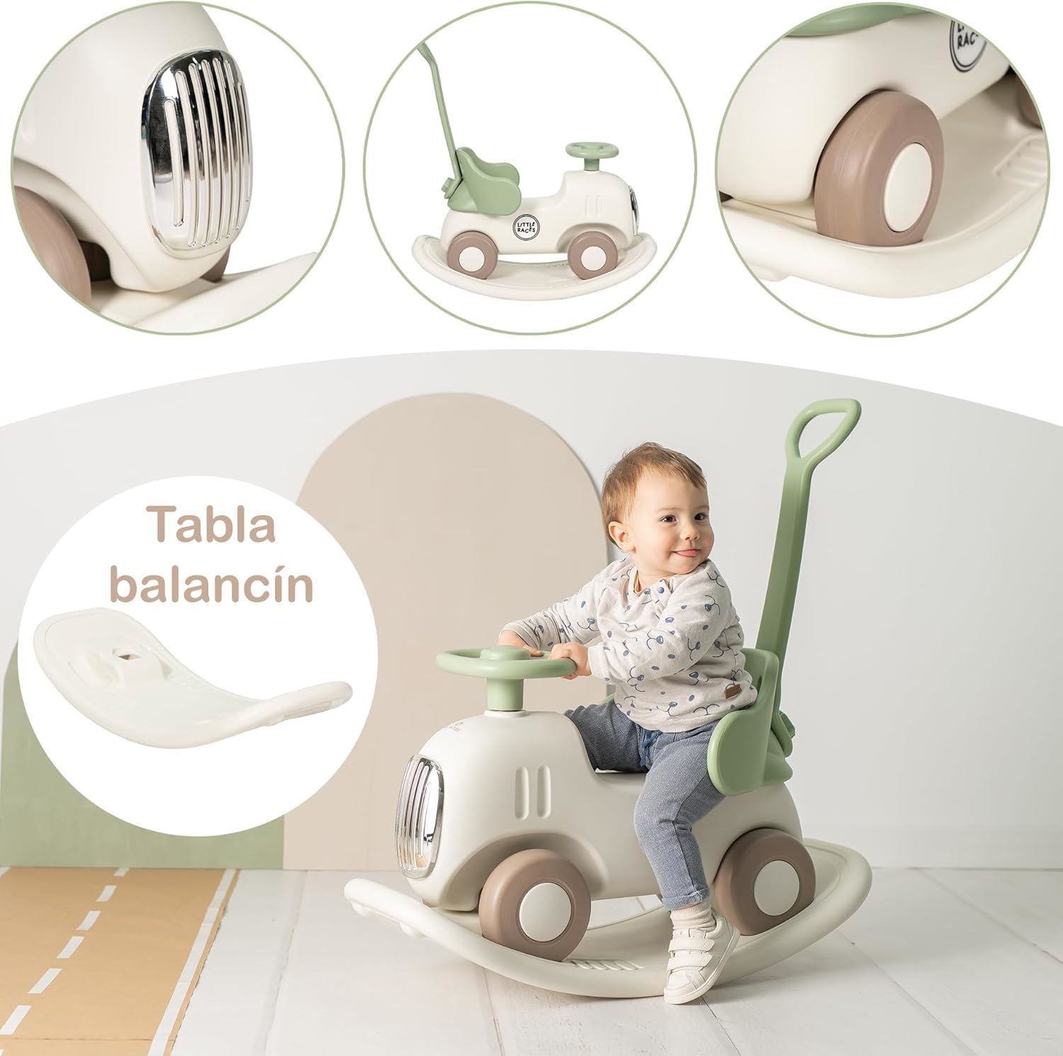 BALANCIN CORREPASILLOS 3 EN 1 OLMITOS - Imagen 3