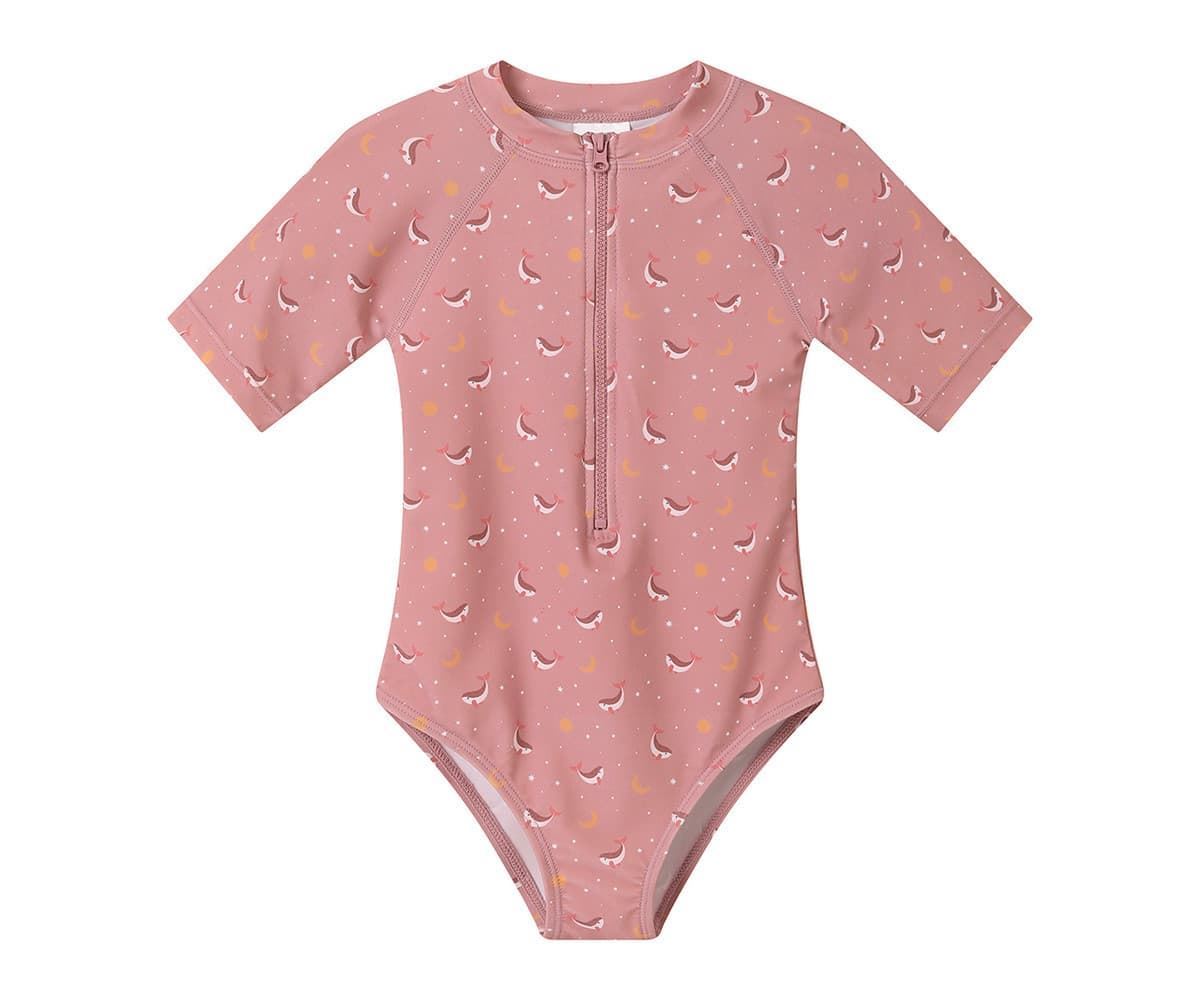 Bañador con Cremallera Whale Pink - Imagen 1
