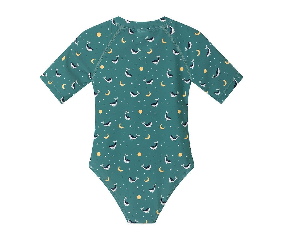 Bañador con Cremallera Whale Teal - Imagen 2