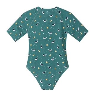 Bañador con Cremallera Whale Teal - Imagen 2