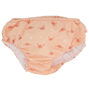 Bañador Pañal Volantes Crab Coral - Imagen 1