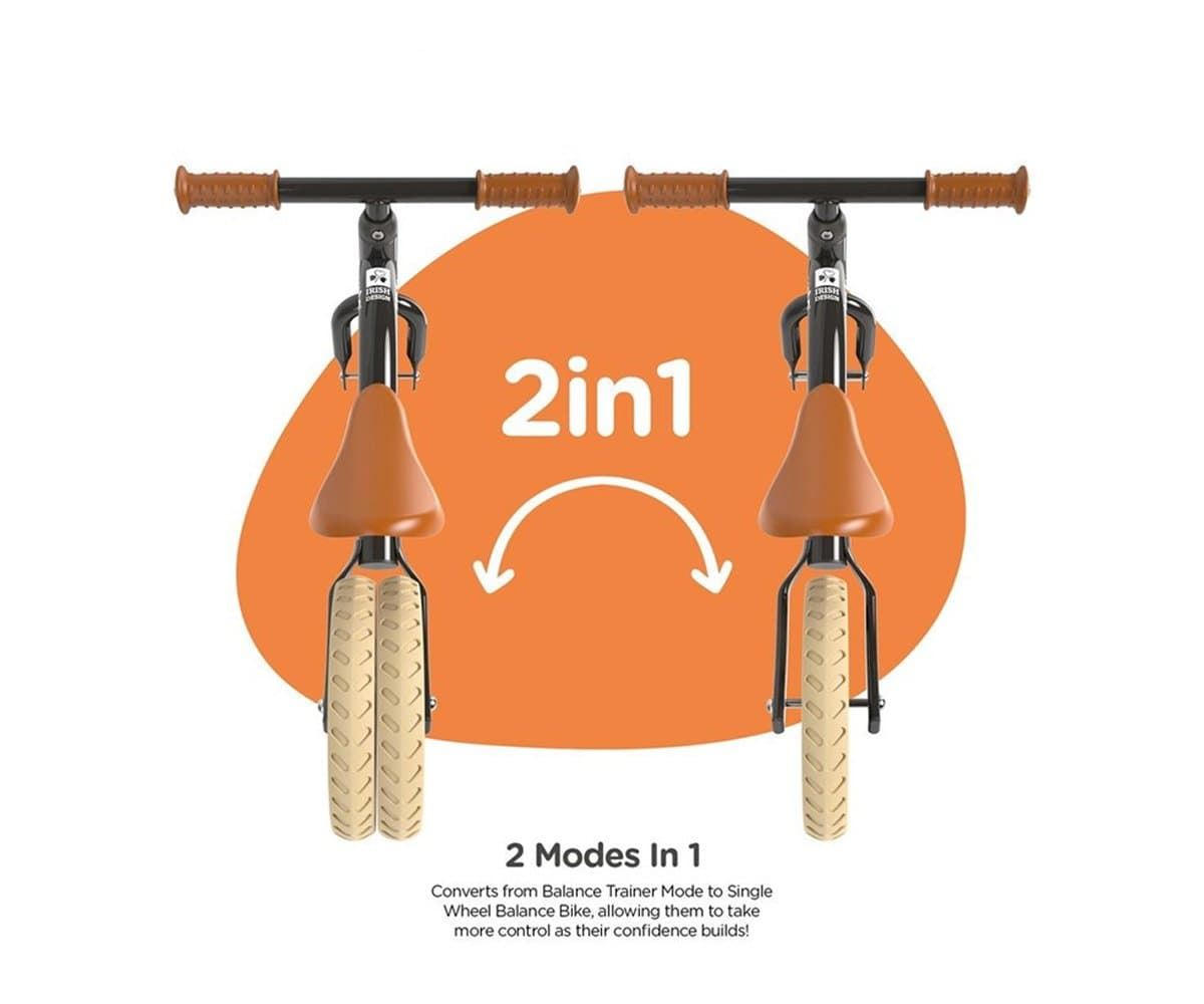 BICICLETA DE EQUILIBRIO YVELO JUNIOR AIR NEGRO - Imagen 4