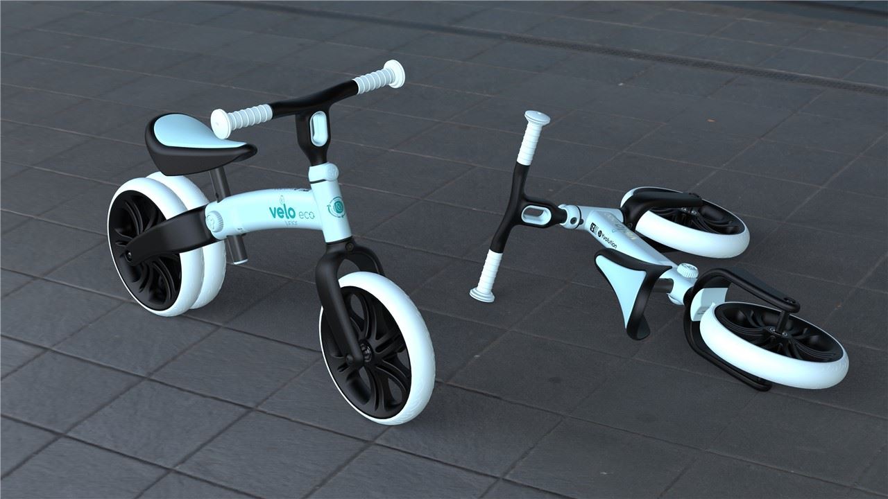 Bicicleta Y Velo Junior Eco Ice blue - Imagen 4