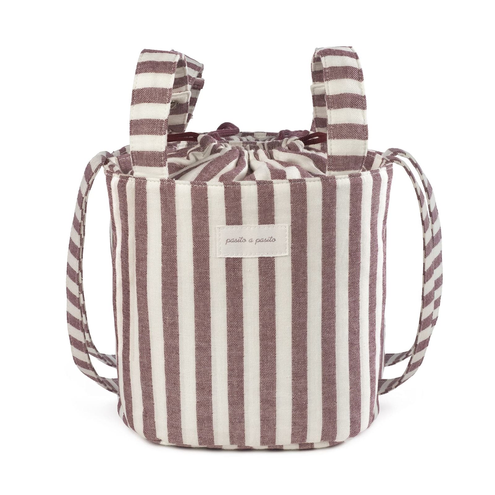 BOLSA BUCKET CHERRY RAYA - Imagen 1