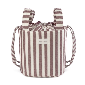 BOLSA BUCKET CHERRY RAYA - Imagen 1