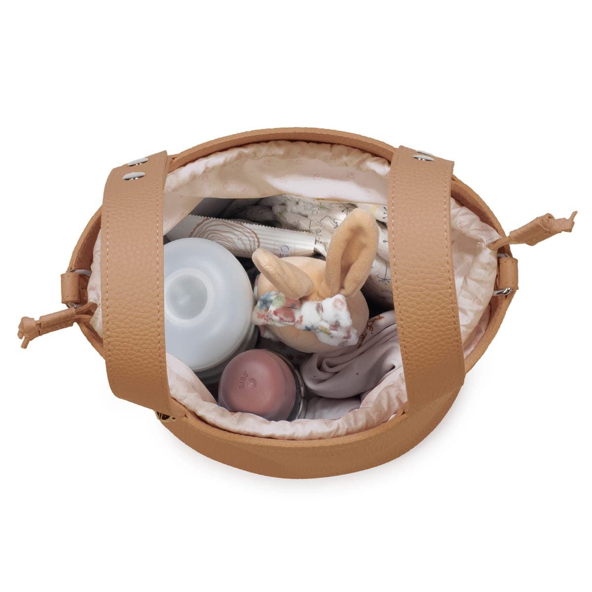 Bolsa Bucket Icon Caramel - Imagen 4