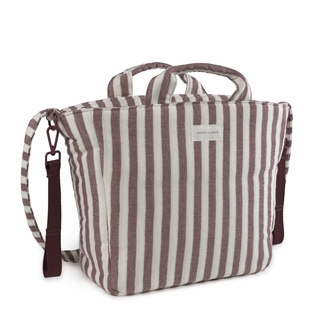 BOLSA CANASTILLA CHERRY RAYAS - Imagen 2