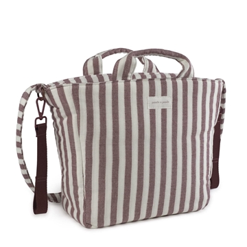 BOLSA CANASTILLA CHERRY RAYAS - Imagen 2