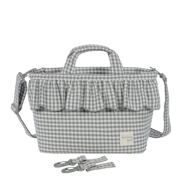 Bolsa Canastilla Praliné Vichy Matcha - Imagen 2