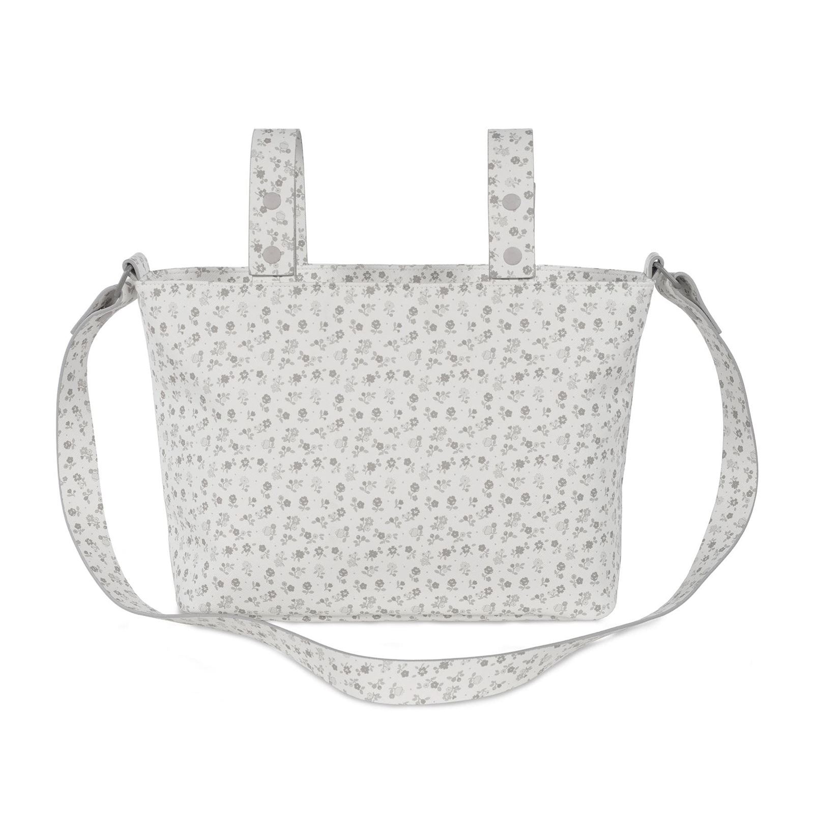 Bolsa Crossbody Little Bloom Flor Gris - Imagen 4
