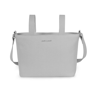 Bolsa Crossbody Little Bloom Vichy Gris - Imagen 1