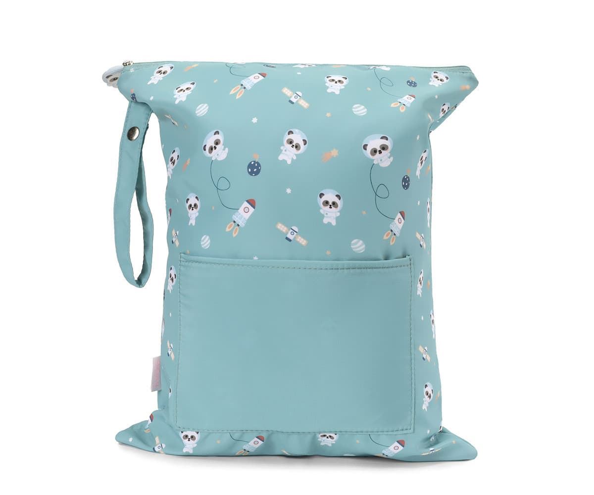 Bolsa Impermeable Grande Pandas in Space - Imagen 1