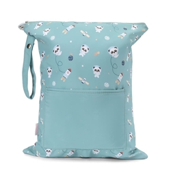 Bolsa Impermeable Grande Pandas in Space - Imagen 1