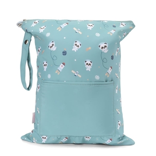 Bolsa Impermeable Grande Pandas in Space - Imagen 1