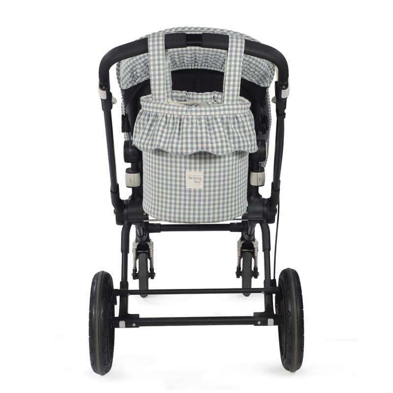 Bolso Bucket Praline Vichy Matcha - Imagen 2