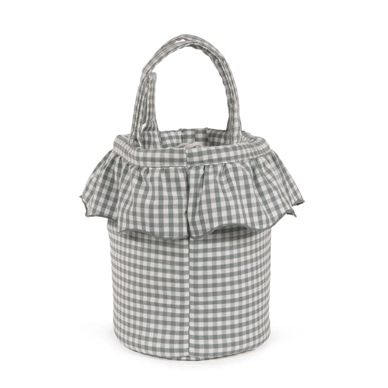 Bolso Bucket Praline Vichy Matcha - Imagen 3
