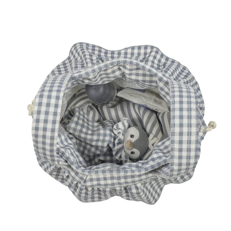 Bolso Bucket Praline Vichy Matcha - Imagen 4