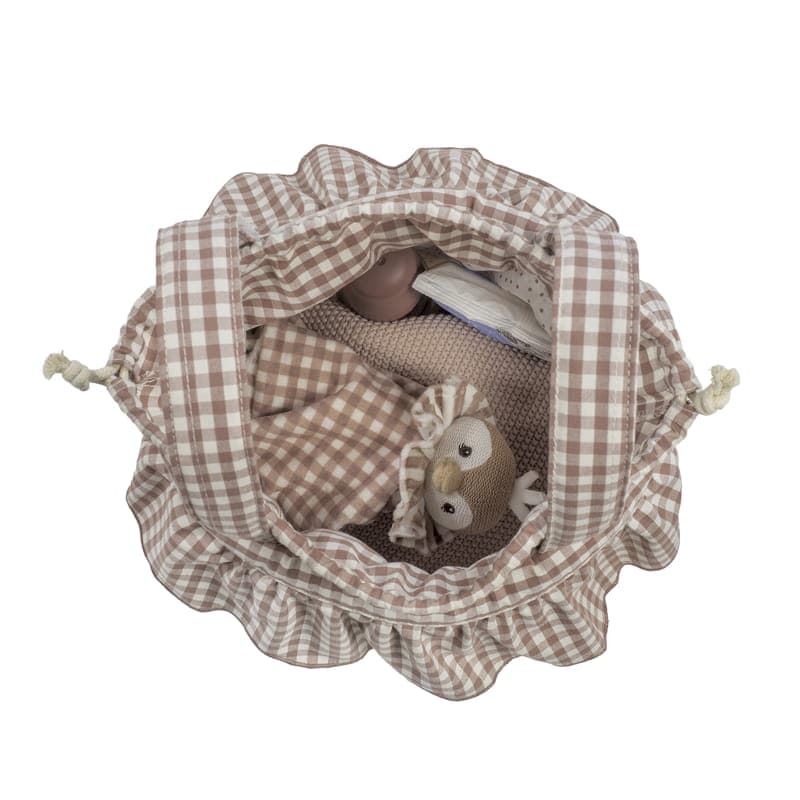 Bolso Bucket Praline Vichy Moka - Imagen 4