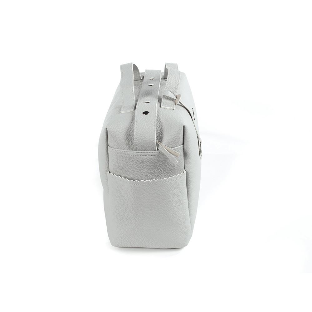 Bolso canastilla Biscuit Gris - Imagen 3