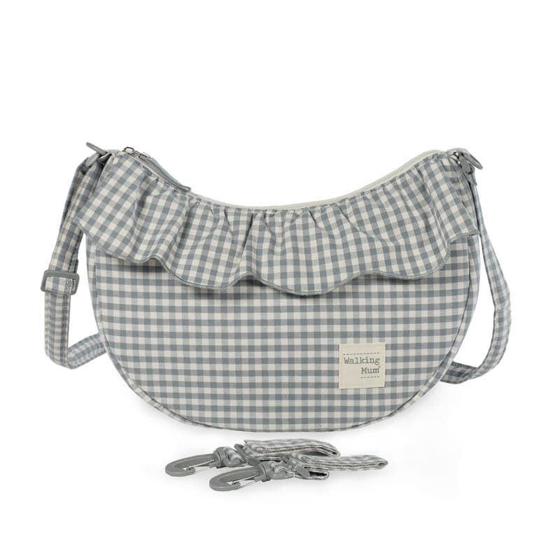 Bolso Crossbody Gondola Praliné Vichy Matcha - Imagen 2