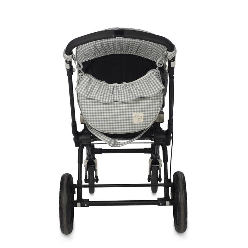 Bolso Crossbody Gondola Praliné Vichy Matcha - Imagen 6