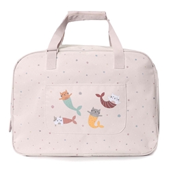 Bolso de Playa con Rejilla Mermaid Cats - Imagen 1
