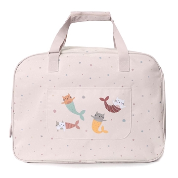 Bolso de Playa con Rejilla Mermaid Cats - Imagen 1