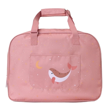 Bolso de Playa con Rejilla Whale Pink - Imagen 1