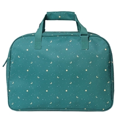 Bolso de Playa con Rejilla Whale Teal - Imagen 2