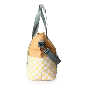 Bolso Nevera Stripes Yellow chess - Imagen 2